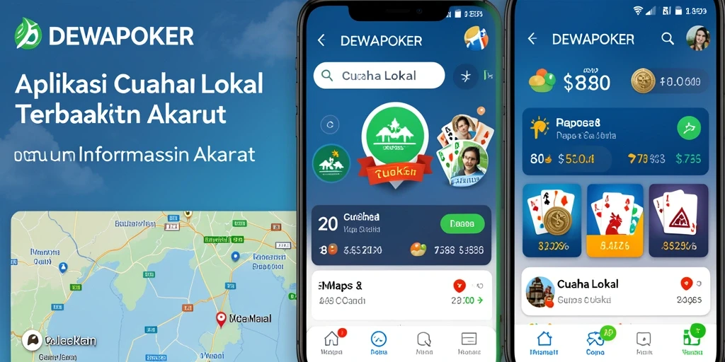 Antarmuka DEWAPOKER menampilkan ramalan cuaca yang jelas dan informatif.