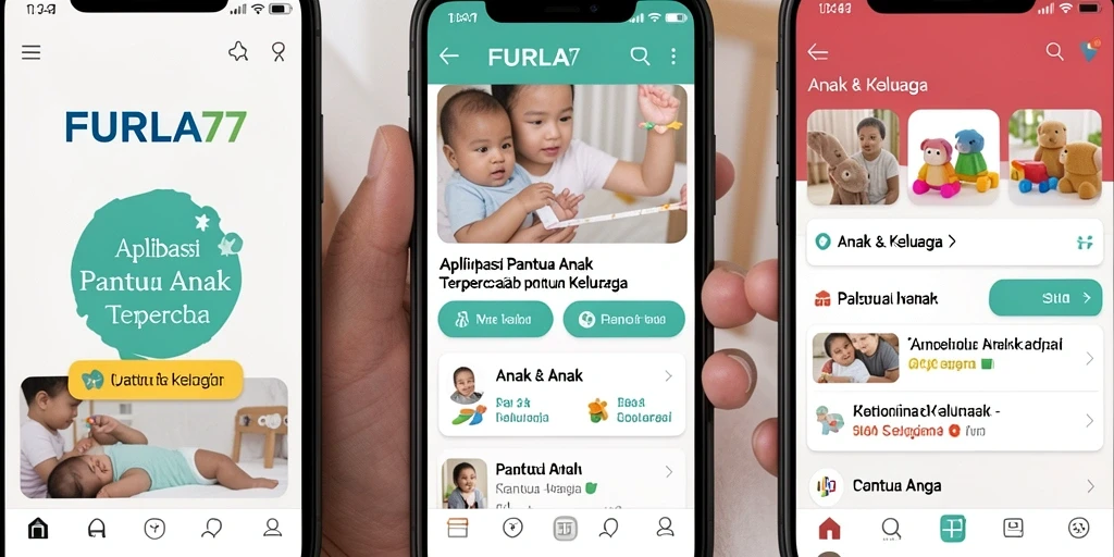 Tampilan antarmuka pengguna FURLA77 yang intuitif dan mudah digunakan.